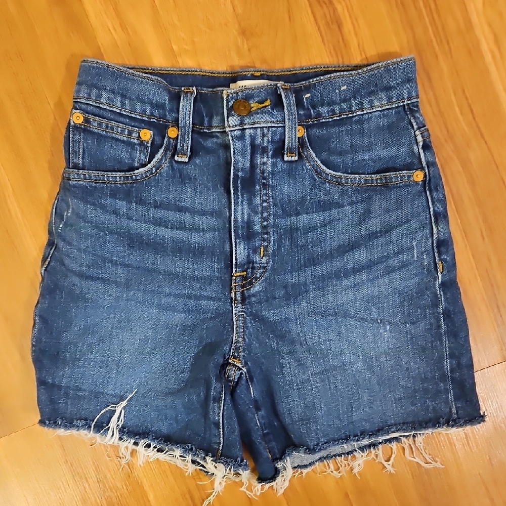 Madewell Women's Blue Jean Shorts